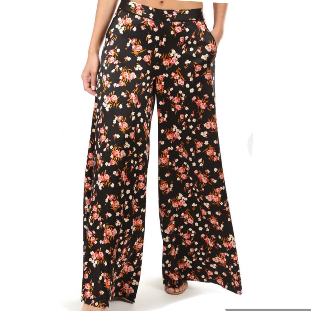 A.L.C. Senton‎ Silk Wide Leg Pants